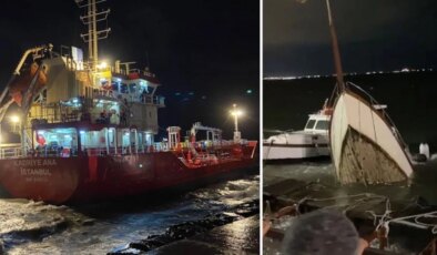 İstanbul’da fırtına hayatı felç etti: Çatılar uçtu, tekneler battı, tanker karaya oturdu